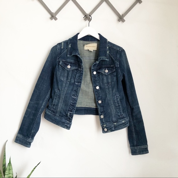 Anthropologie Jackets & Blazers - Pilcro Classic Denim Jacket
